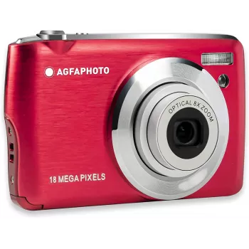 AgfaPhoto Compact Realishot DC8200 1/3.2 Aparat kompaktowy 18 MP CMOS 4896 x 3672 px Czerwony (DC8200RD)