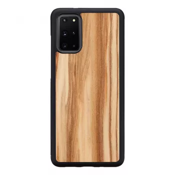 Etui na telefon man and wood Galaxy S20+ cappuccino czarny – ochronne etui na smartfona