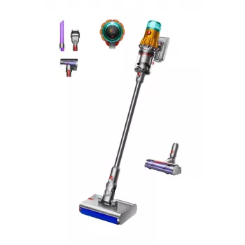 Dyson V12 Submarine 3-w-1 odkurzacz bezprzewodowy suchy/mokry HEPA bezworkowy 0,35 L Nikiel, Żółty