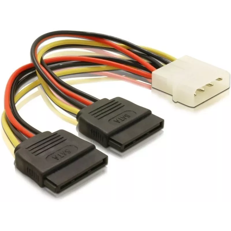 Kabel zasilający SATA HDD 2x DeLOCK 60102 0,112 m
