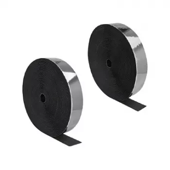 DeLOCK samoprzylepna taśma rzepowa o dużej wytrzymałości 25m x 50mm czarna