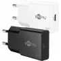 Goobay 75728 - Ładowarka USB 20 W 1x USB-C GaN cienki Biała (75728)