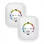 Gosund WiFi inteligentne gniazdko SP1-HE zestaw dwóch sztuk, kompatybilne z HomeKit, 16A, 2 sztuki