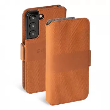 Etui z klapką Krusell Galaxy S22+ 16.8 cm Brązowe