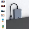 Adapter USB-C 11-w-1 Hawk HW-HUB1101 — hub wieloportowy z 11 portami