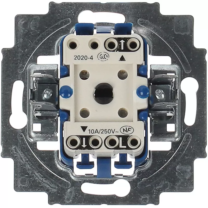 BUSCH JAEGER 2020/4 US - Przewodowy - Czarny - Szary - AC - 250 V - 71 mm - 25 mm