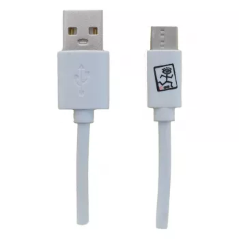 Kabel USB 2GO 795925 1m Micro-USB B USB C USB 3.2 Gen 1 Biały