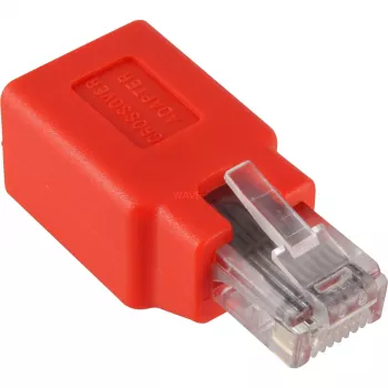 Wentronic Goobay CAT 5e złącze RJ45/sprzęg, krosowany - do sieci 100 MHz (68912)