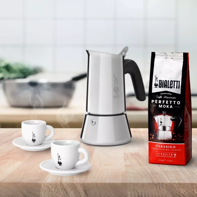 Kawiarka Bialetti Venus 0,2 l stal nierdzewna, do indukcji, 4 filiżanki