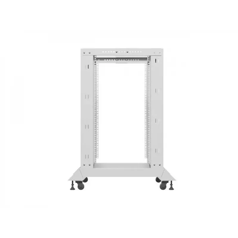Otwarta szafa rack 19 18U 600x800 szary