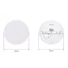 Lampa sufitowa Tellur Tellur WiFi LED 24W Okrągła — inteligentna lampa sufitowa LED, 24W, sterowanie Wi‑Fi, okrągła