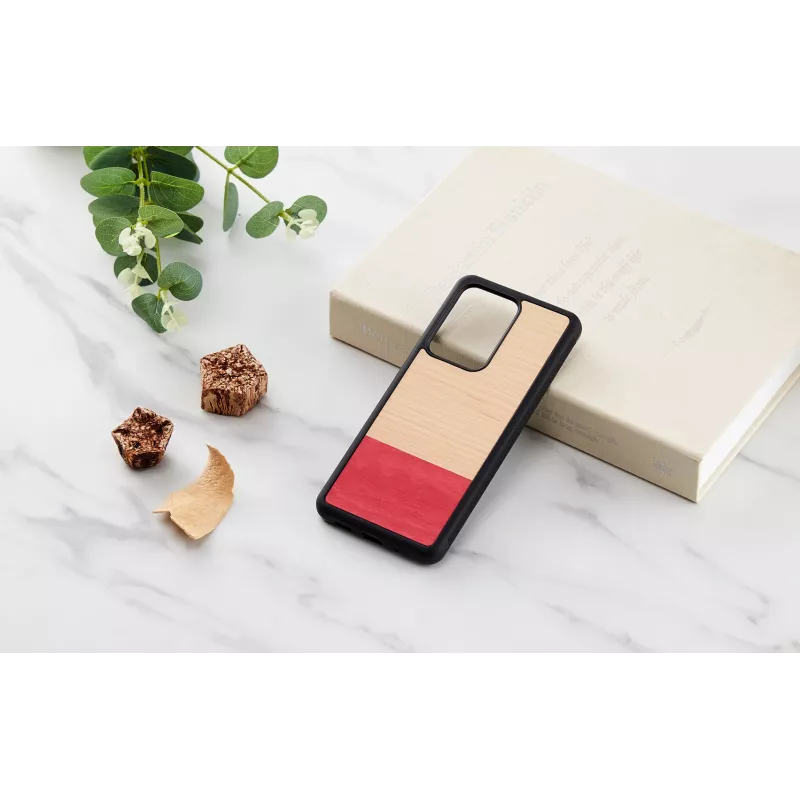 Etui Man and Wood Galaxy S20 Ultra miss match Czarny — ochronne etui na plecki do Samsung Galaxy S20 Ultra