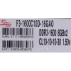 G.SKill ARES 16Go Kit DDR3 PC3-12800 CL10 (F3-1600C10D-16GAO)