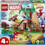 LEGO MARVEL 11200 Bitwa Spideya i Gobby'ego z Raptorami w Kwaterze Głównej Domku na Drzewie