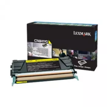 kaseta z tonerem Lexmark C748 żółty 10K PGS