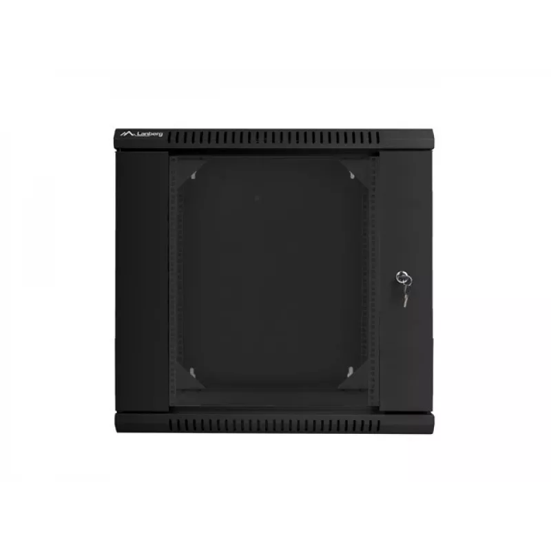 Szafa wisząca 12U 19 cali LANBERG 600x600 mm Czarna