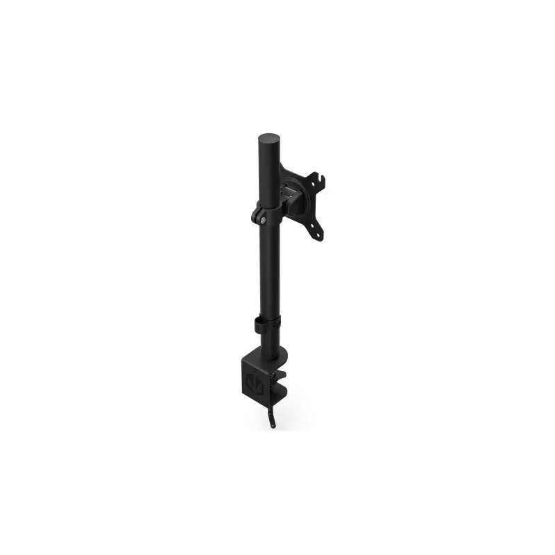 Uchwyt monitora ENDORFY Atlas dla monitorów 27 cali (68,6 cm), mocowanie zaciskowe do biurka, VESA 75x75–100x100, pochylenie ±35°, obrót ±90°, regulacja wysokości, czarny