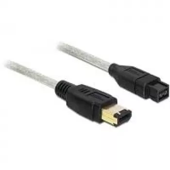 Kabel FireWire A/B DeLOCK 82597 3,0 m szary