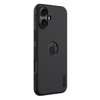 Etui ochronne Nillkin do iPhone 16 Plus Super Frosted Pro — czarne, cienka twarda skorupa