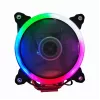 Chłodzenie powietrzne Gembird CPU-HURACAN-ARGB-X130 12 cm Czarno-Białe