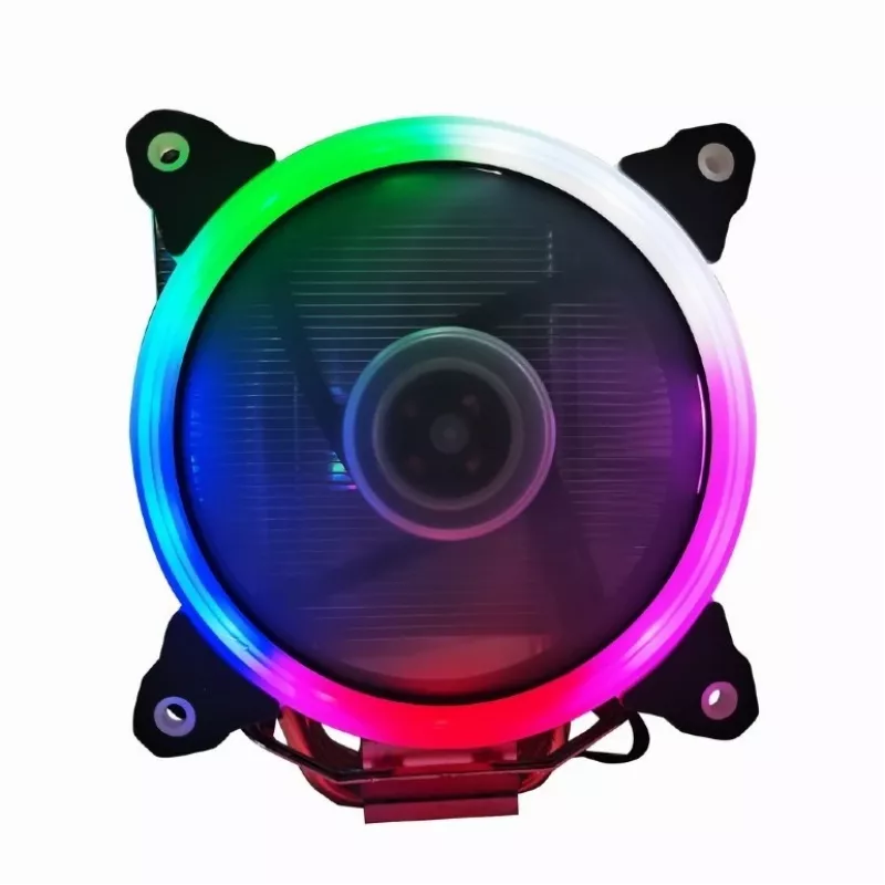 Chłodzenie powietrzne Gembird CPU-HURACAN-ARGB-X130 12 cm Czarno-Białe