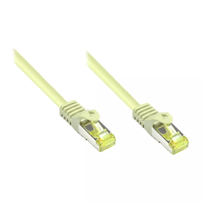 Kabel sieciowy Alcasa Kat. 7 S/FTP RJ-45 10m Szary