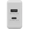 Goobay Dual USB-C™ PD (Power Delivery) Fast Charger (30 W) (61674)
