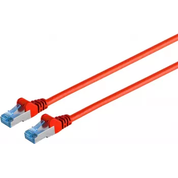 Kabel sieciowy S/CONN 75717-R Czerwony 7,5m Cat6a S/FTP