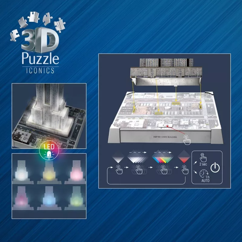 Puzzle 3D Ravensburger 12008026 216 elementów Budynki