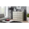 Komoda top e shop Malwa M8 120 cm w kolorze Sonoma Oak — duża komoda