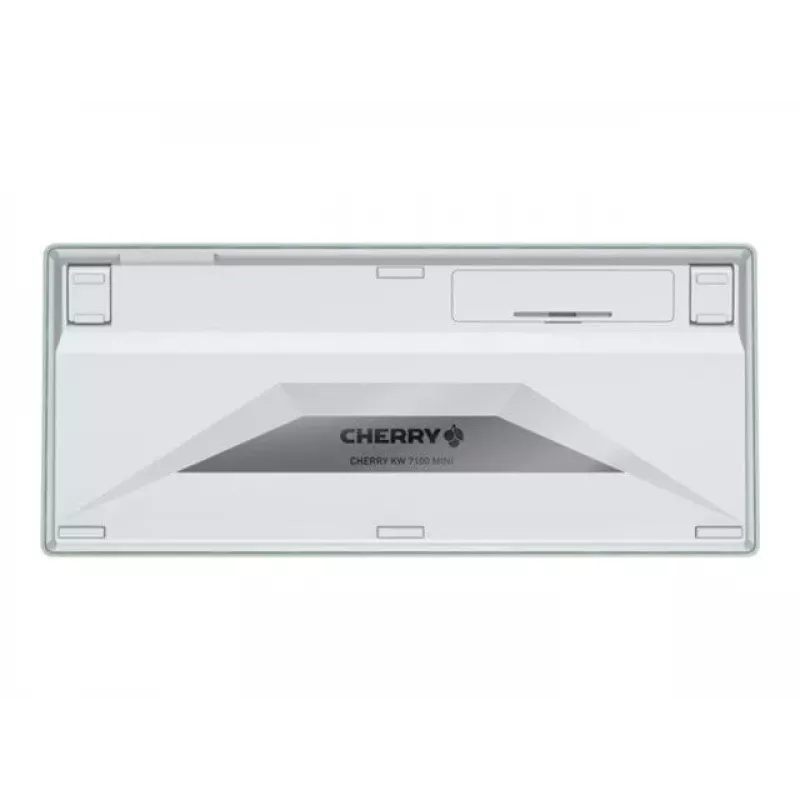 Klawiatura CHERRY KW 7100 MINI BT uniwersalna Bluetooth QWERTY US International w kolorze miętowym