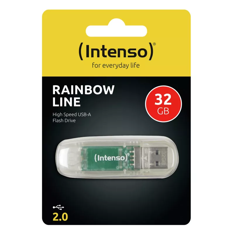 PAMIĘĆ FLASH USB2 32GB/PRZEZROCZYSTA 3502480 INTENSO