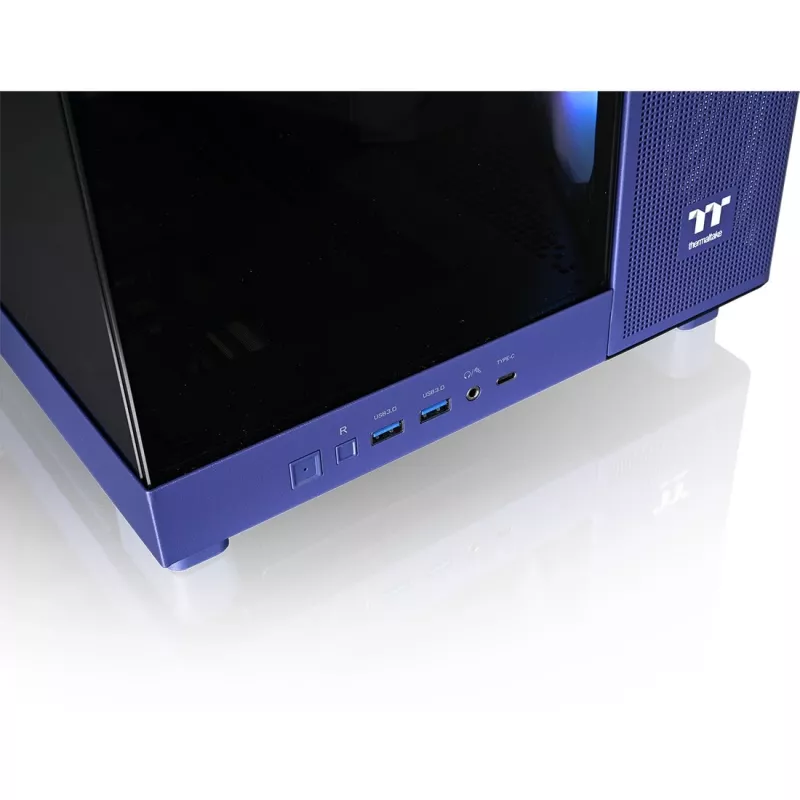 View 380 XL TG ARGB, Obudowa wieżowa Fiolet, Hartowane szkło x 2
