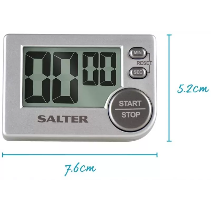 Salter 397 SCFEU16 elektroniczny minutnik z dużym przyciskiem