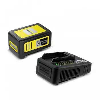 Zestaw bateria i ładowarka Karcher 2.445-063.0, uniwersalna 18V 5000mAh, żółty/czarny