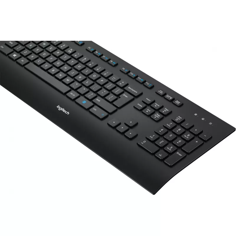 Logitech Corded K280e - Klawiatura - USB - Francuska
