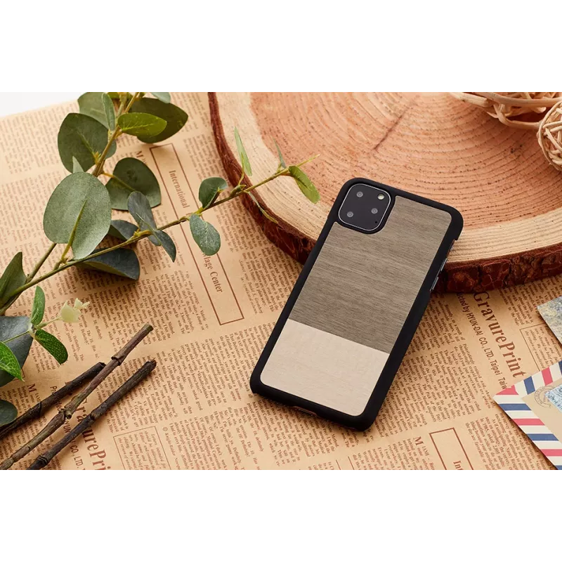 Etui na smartfona man and wood do iPhone 11 Pro — czarne, ochronne etui
