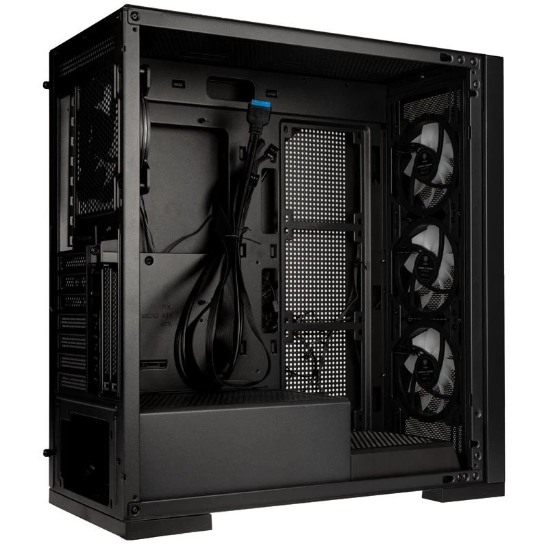Obudowa komputerowa Kolink UNITY MESHBAY ARGB Midi Tower Czarna