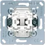 Moduł przełączający JUNG 507 U — biały metalik, AC 250 V, 10 A