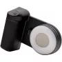 Lampka do selfie RealPower Selfie MagFree LED Czarna Biała ABS PU