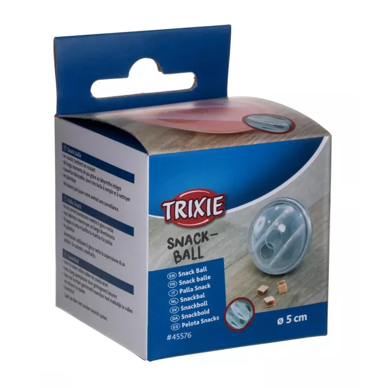 Piłka przekąskowa Trixie 5 cm dla kotów, technopolimer, różne kolory