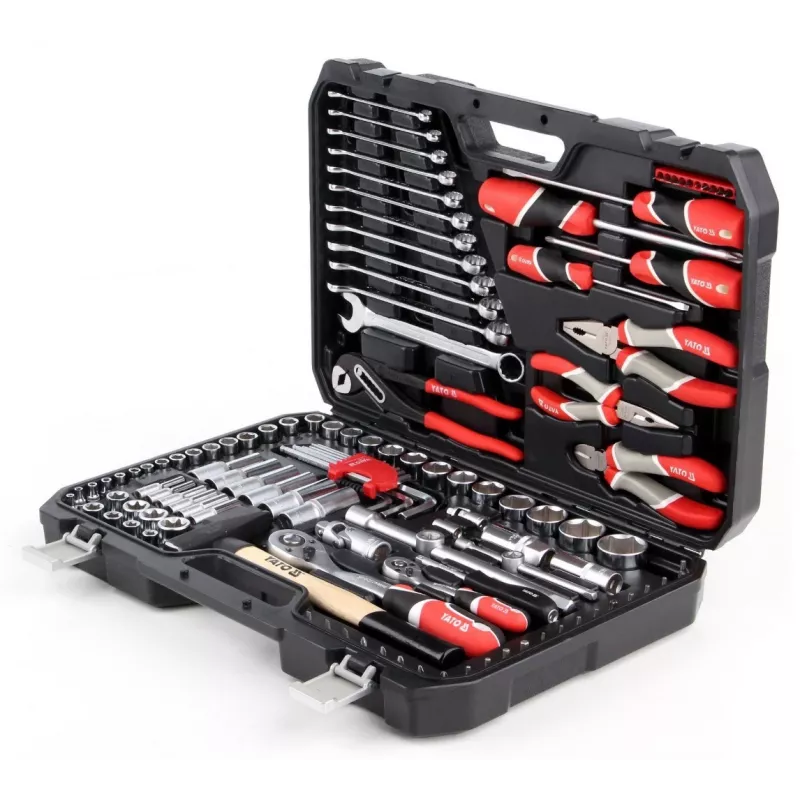 Yato YT-38901 zestaw kluczy/narzędzi XXL, 1/4–1/2 cala, 122 szt.