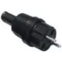 Wtyczka elektryczna Bachmann 740.002 Czarna