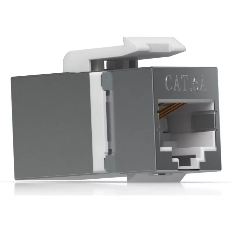 Keystone Coupler Ubiquiti UACC-Keystone-Coupler-C6A Płaska Stal nierdzewna RJ-45
