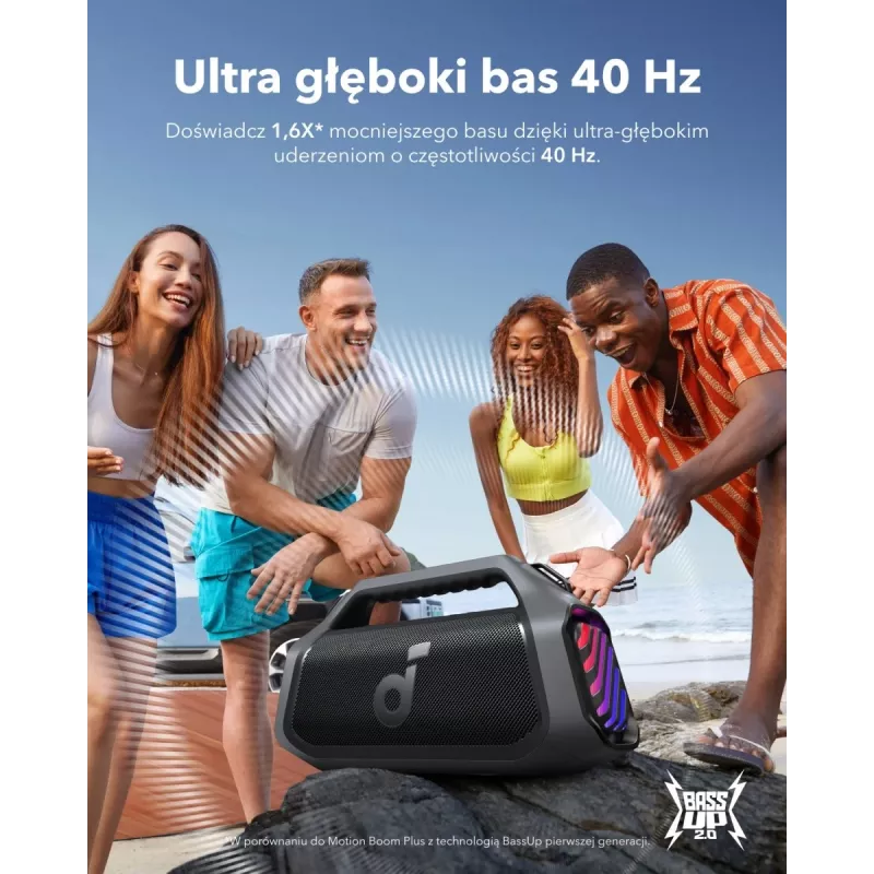 2.1 przenośny system głośnikowy Anker Soundcore Boom 2 Plus 140 W