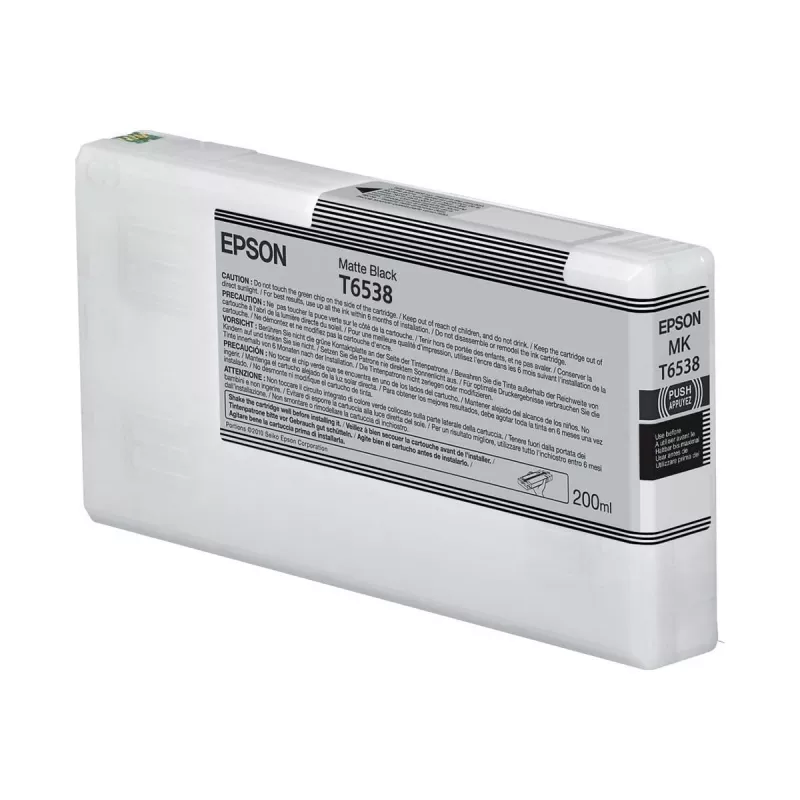 Wkład atramentowy Epson C13T65380N matowy czarny 200 ml oryginalny pojedyncze opakowanie