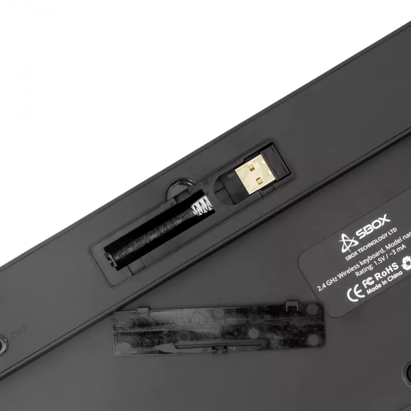 Klawiatura bezprzewodowa Sbox WK-26 HR
