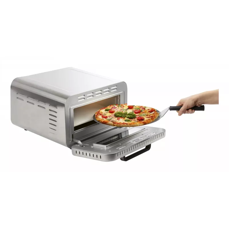Mini piekarnik do pizzy ProfiCook PC-PO 1323 — blatowy piekarnik do pizzy, 1 pizza, 2100 W, stal nierdzewna, cyfrowy minutnik