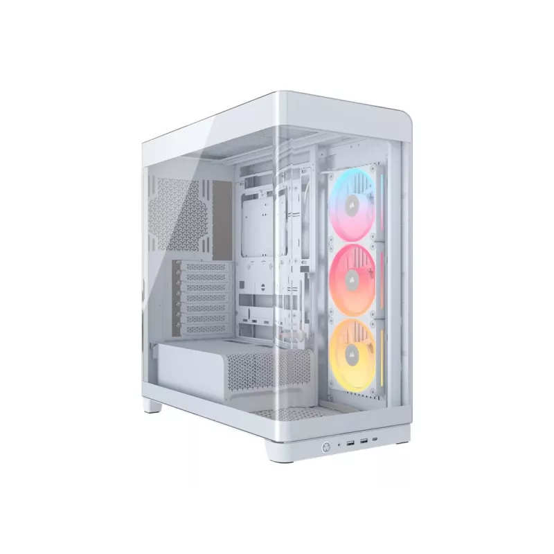 Obudowa PC Corsair 4500X LX-R RGB ze szkłem hartowanym Midi Tower biała