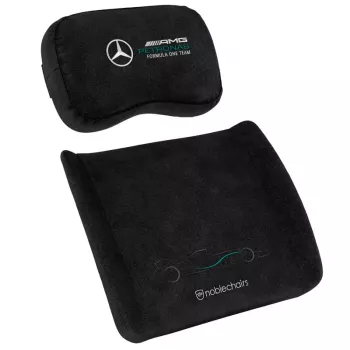 noblechairs Memory Foam Kissen-Set - Mercedes-AMG Petronas Formula One Team Edition
